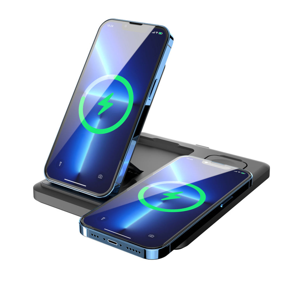3 in 1 Qi Wireless Charger Fast Charging Dock Station for iPhone Apple Watch Airpods