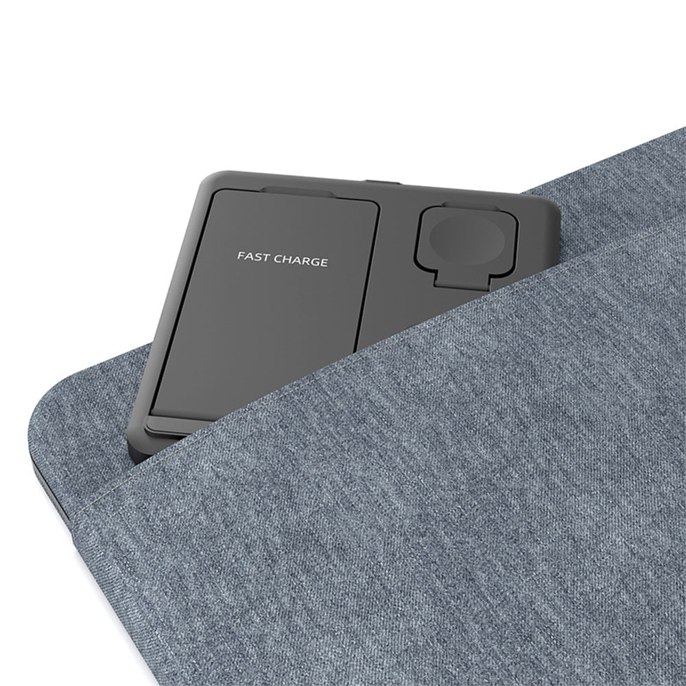 3 in 1 Qi Wireless Charger Fast Charging Dock Station for iPhone Apple Watch Airpods