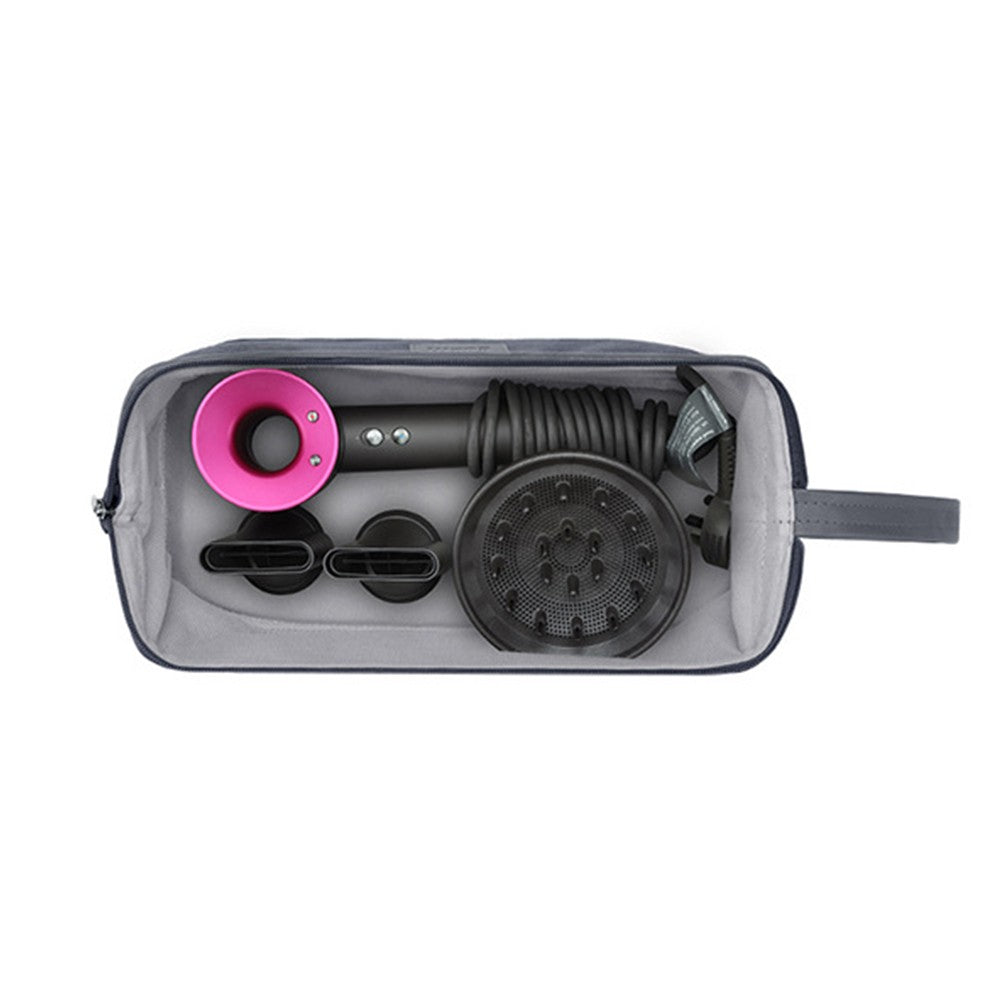 Portable Travel Storage Bag for Dyson Hair Dryer Dark Grey