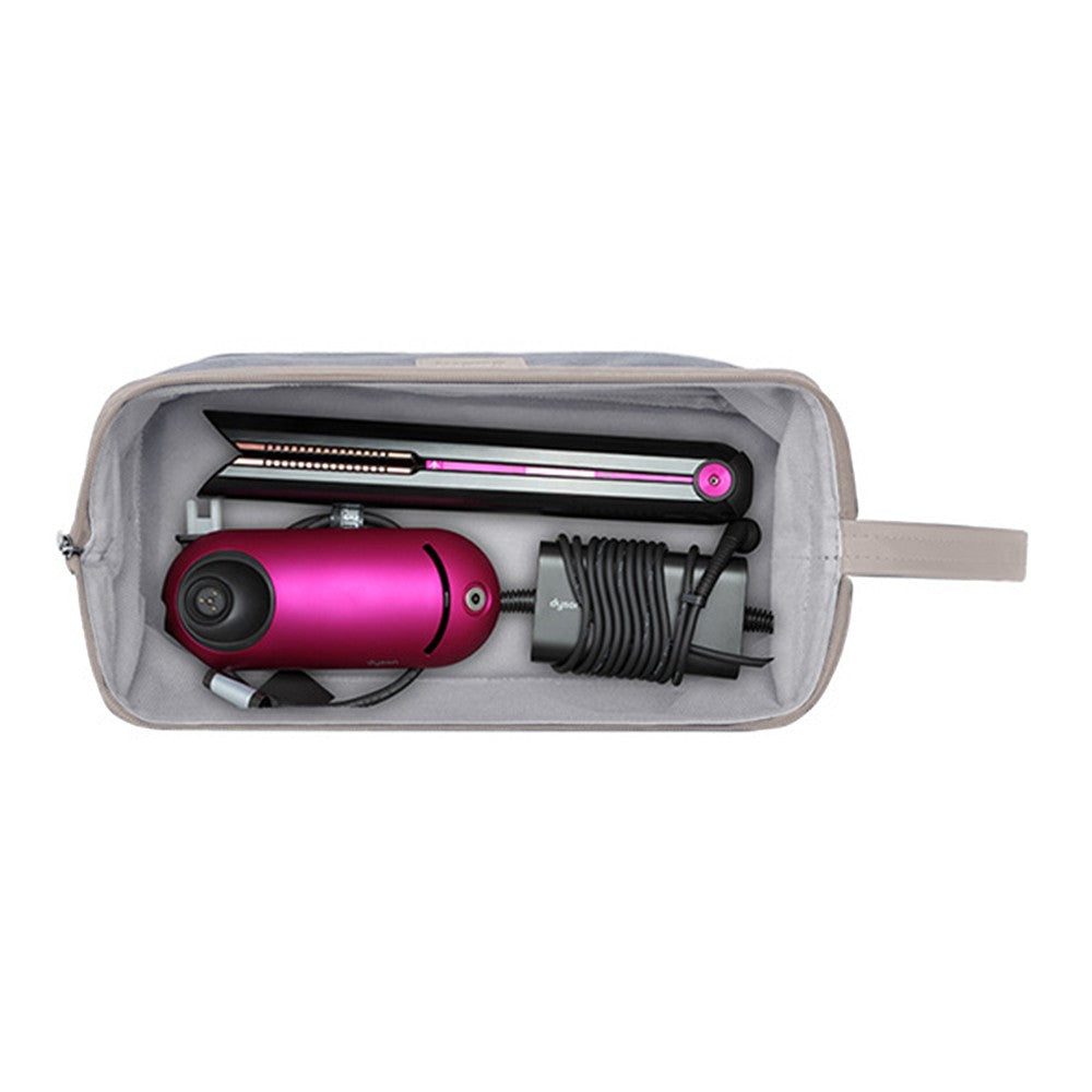 Portable Travel Storage Bag for Dyson Hair Dryer Light Grey
