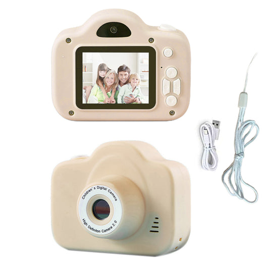Kids Dual Camera HD Action Camera with Video Recorder Yellow