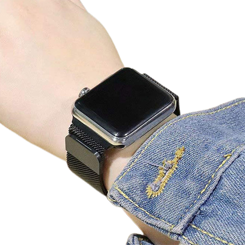 2X Metal Watch Band with Screen Protective Case for Apple Watch iWatch 40mm