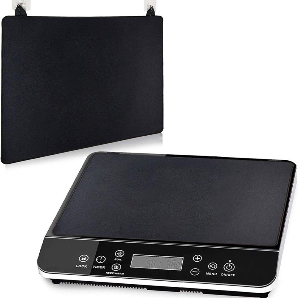 Induction Cooktop Mat Electric Stove Top Protector Mat Cooktop Cover Large Size