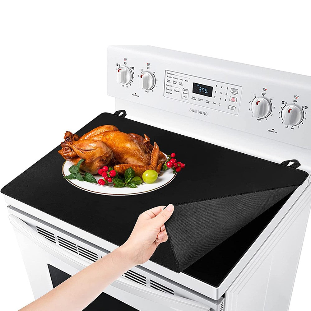 Induction Cooktop Mat Electric Stove Top Protector Mat Cooktop Cover Large Size