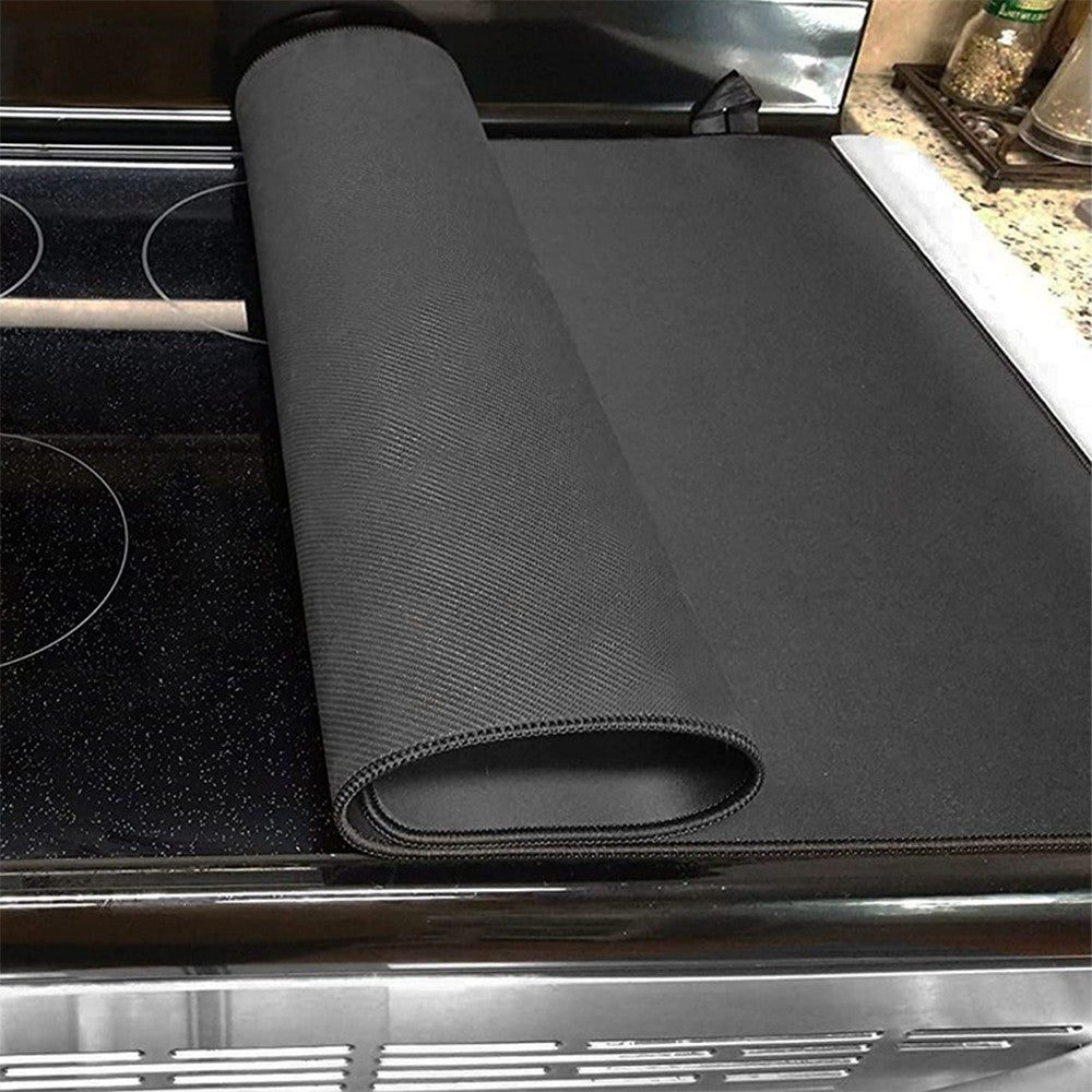 Induction Cooktop Mat Electric Stove Top Protector Mat Cooktop Cover Small Size
