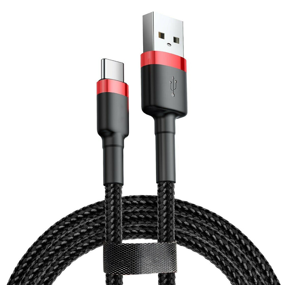 2Pcs 2m USB to Type C Quick Charging Cable