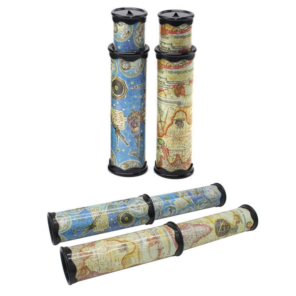 2Pcs Classic Kaleidoscope Educational Toy Random Color