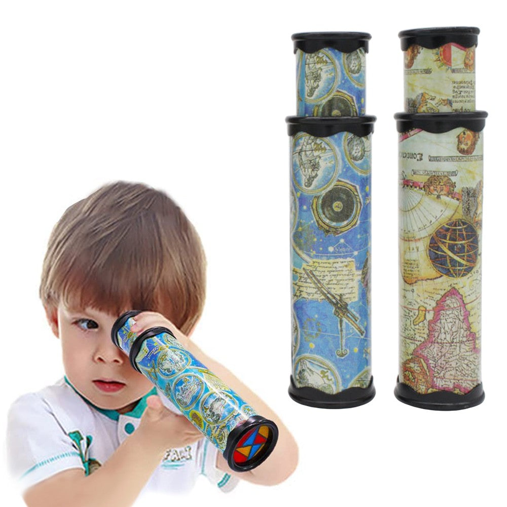 2Pcs Classic Kaleidoscope Educational Toy Random Color