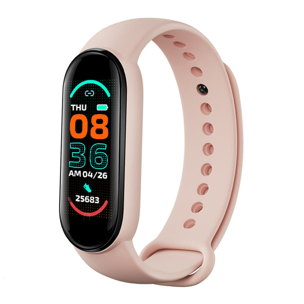 Bluetooth Smart Bracelet Fitness Tracker Pink