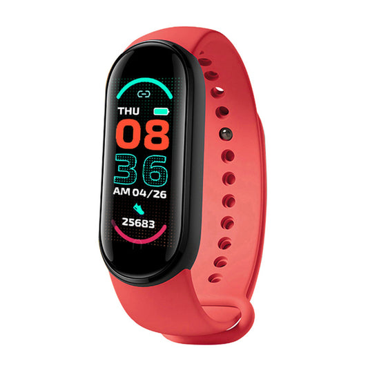 Bluetooth Smart Bracelet Fitness Tracker Red
