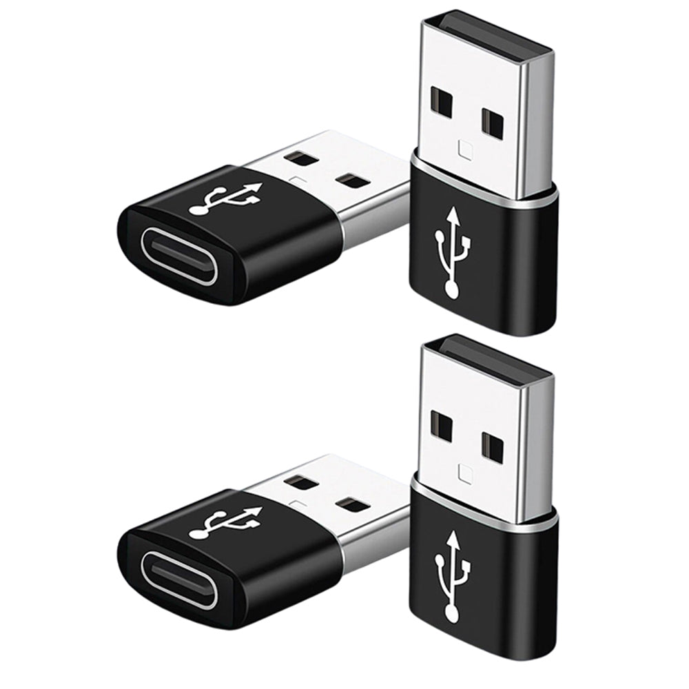 4Pack USB 3.0 to Type C 3.1 Adapter Phone Charging Converter