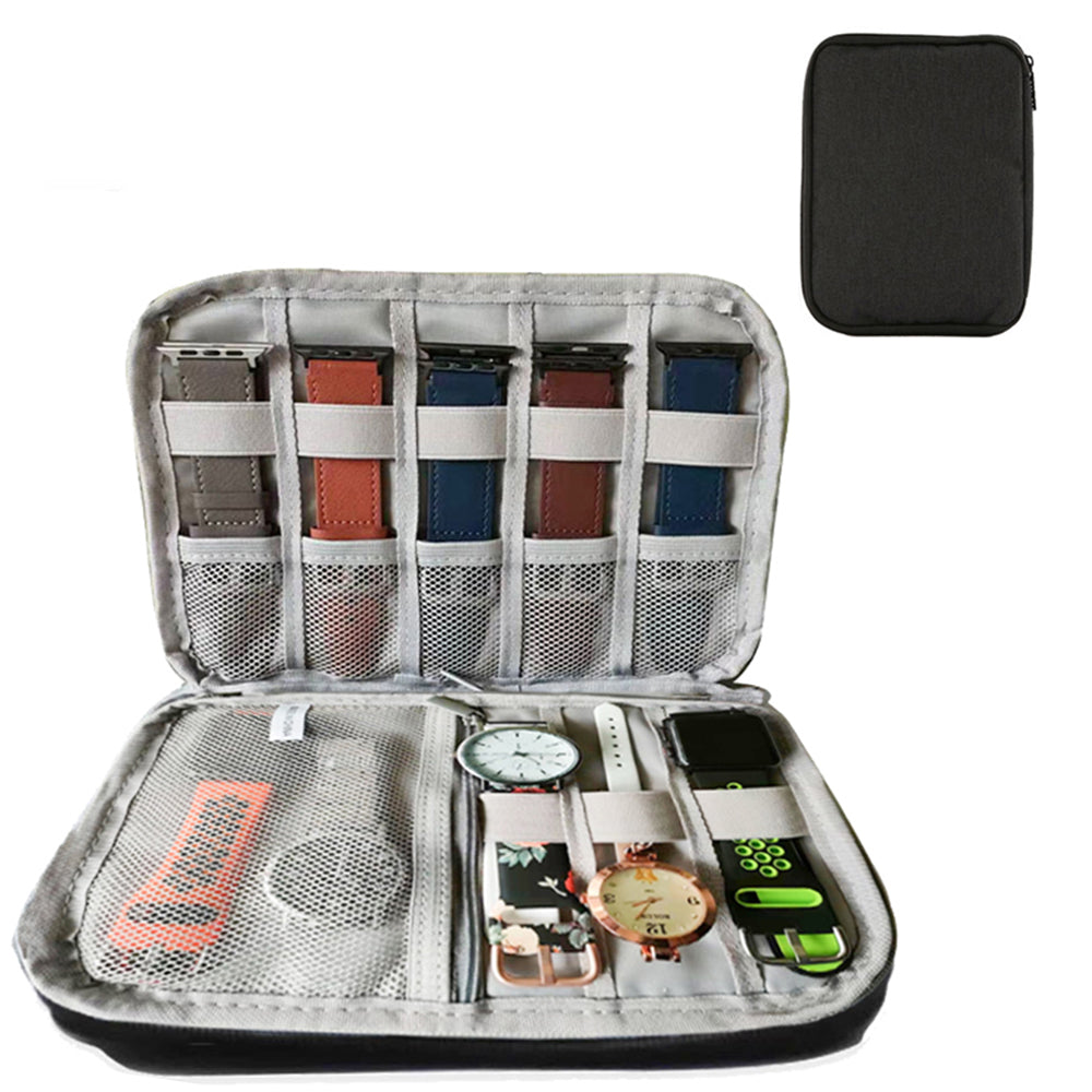 2X Watch Band Storage Case Travel Bag