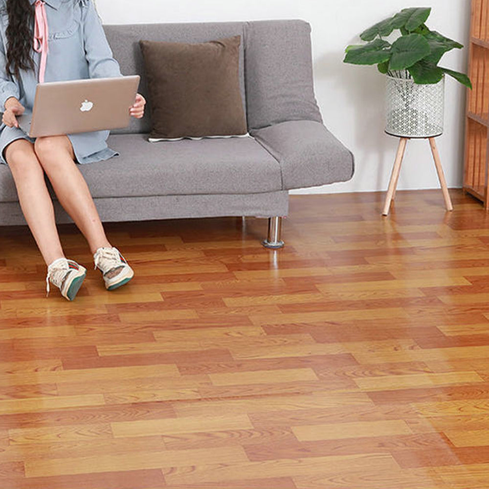 2 Sheet 0.5x2m Peel and Stick Floor Tile Style 1