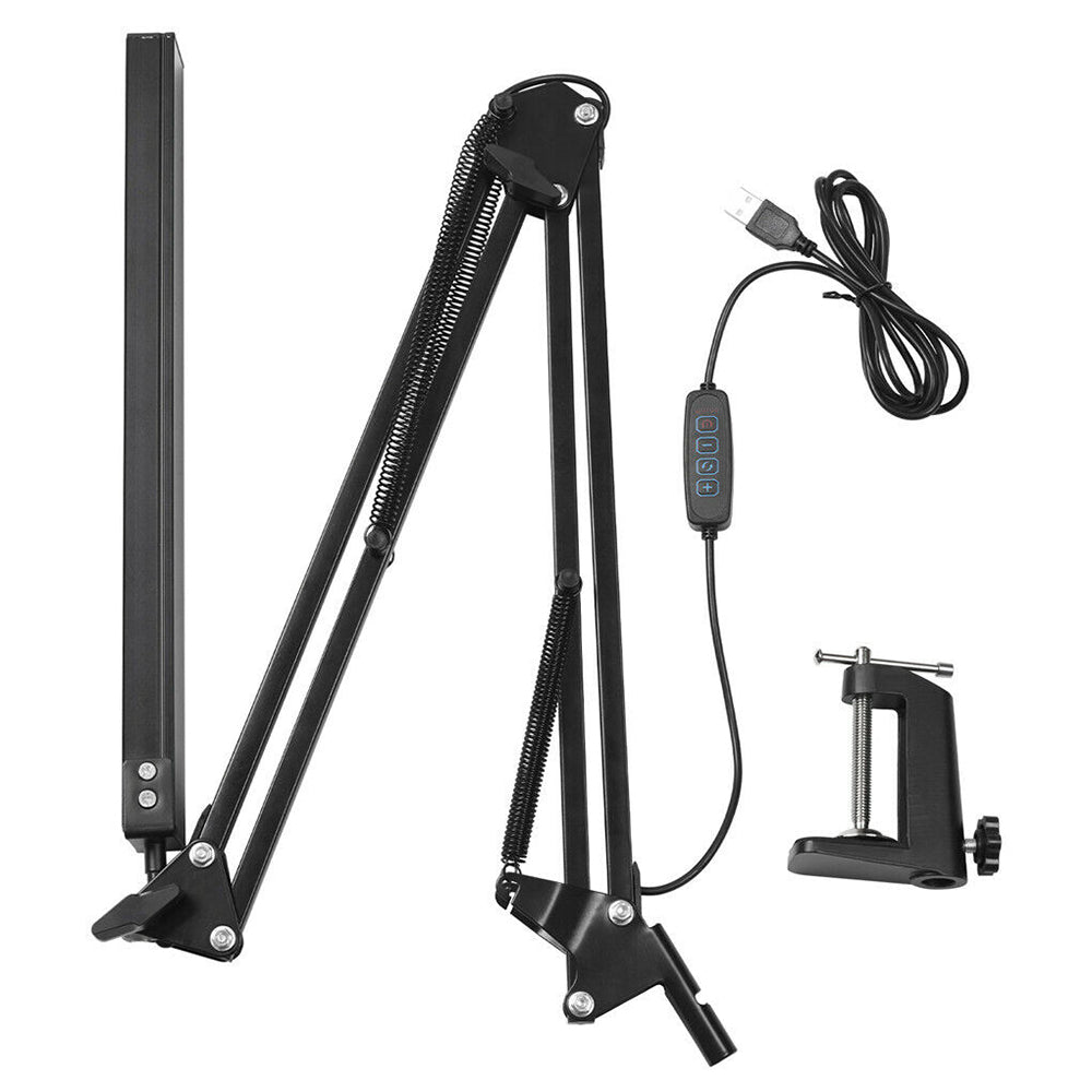 Foldable Clip On LED Desk Lamp Reading Lamp