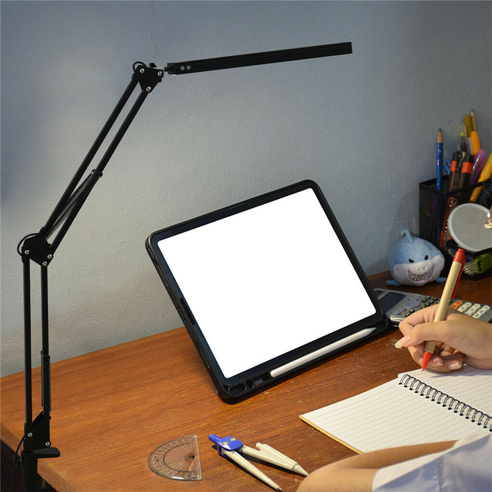 Foldable Clip On LED Desk Lamp Reading Lamp