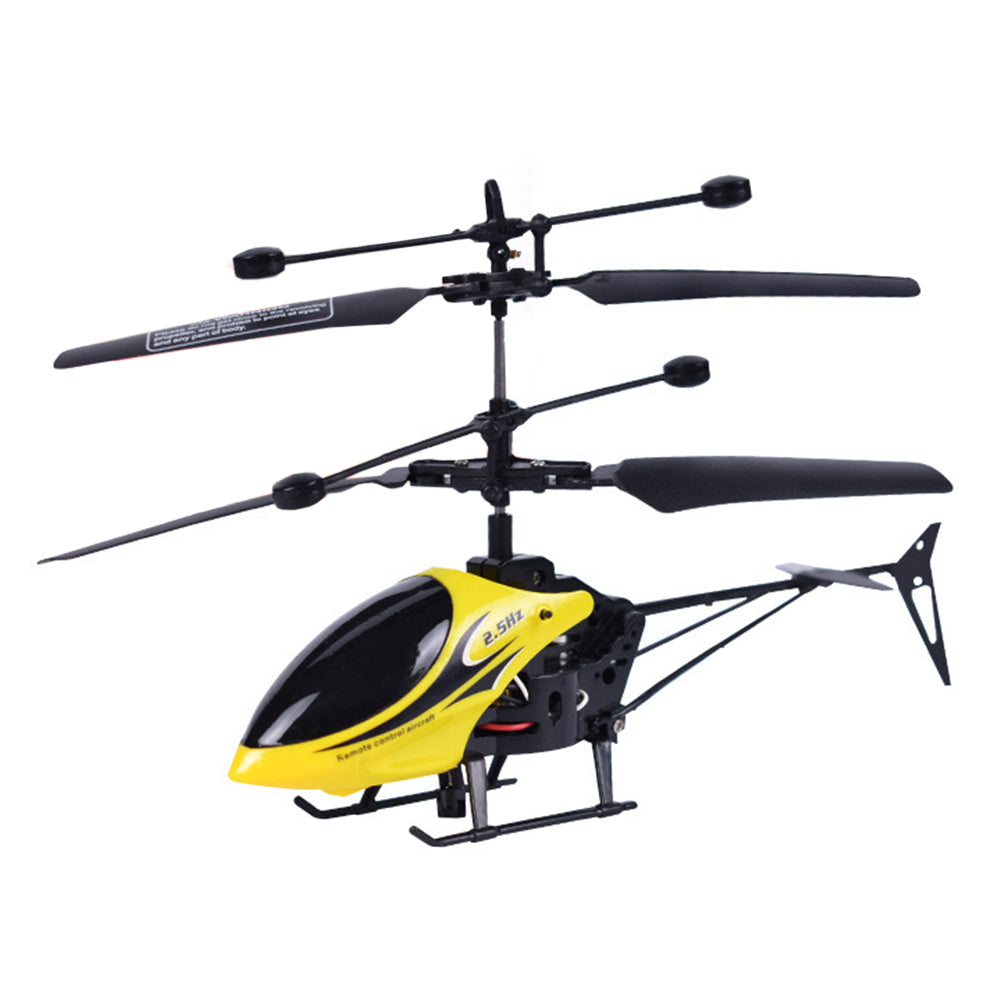 Kids Flying Toy Led Light Helicopter Plane Toy Remote Control Aircraft Remote Control Helicopter Yellow