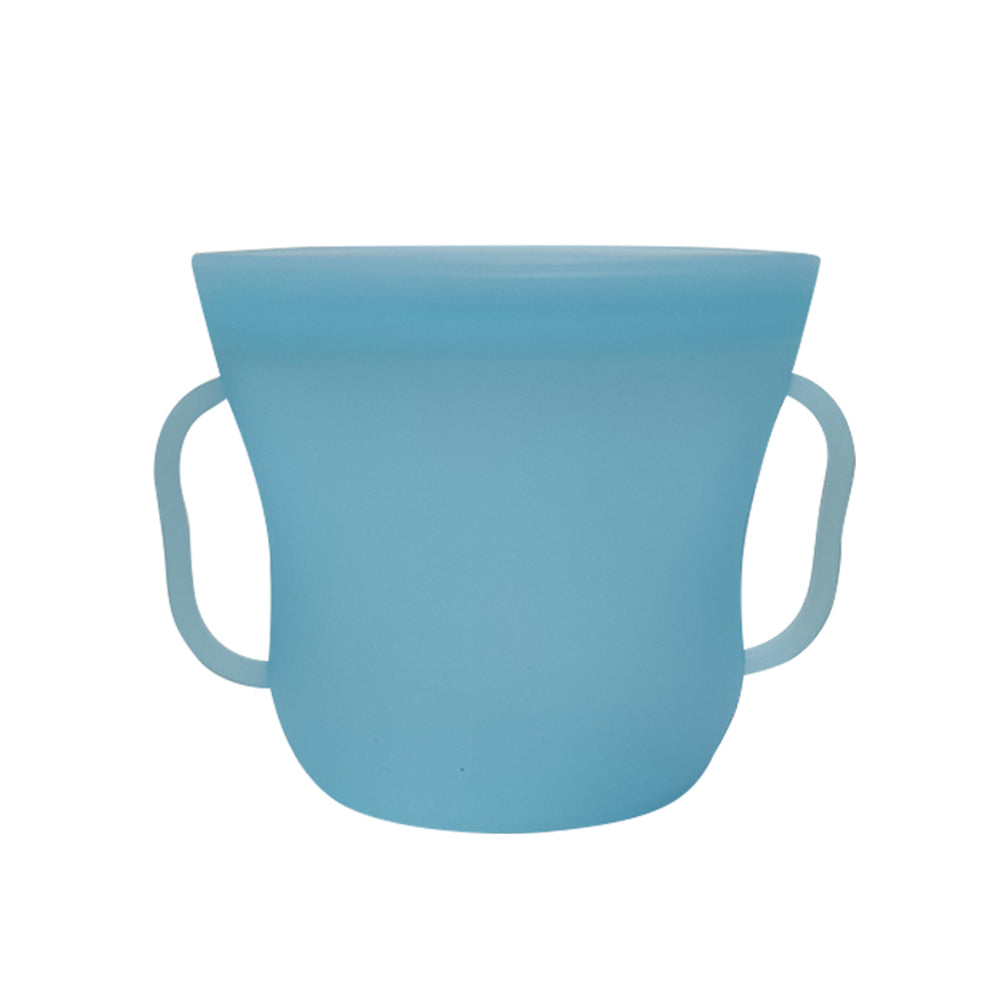 2Pcs Silicone Food Storage Bags Sealer Pouch Pink Blue