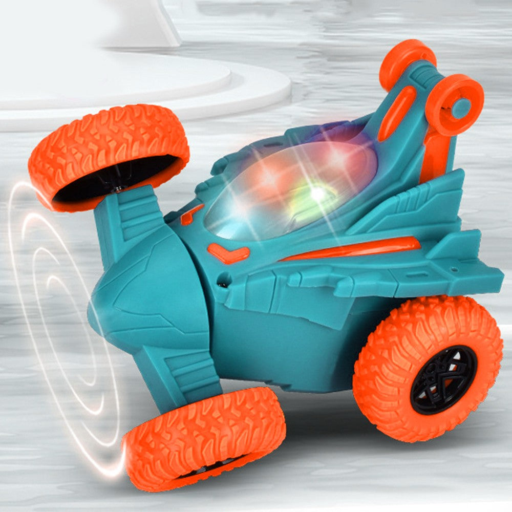 1Pc Electric Special Effect Dump Truck Blue