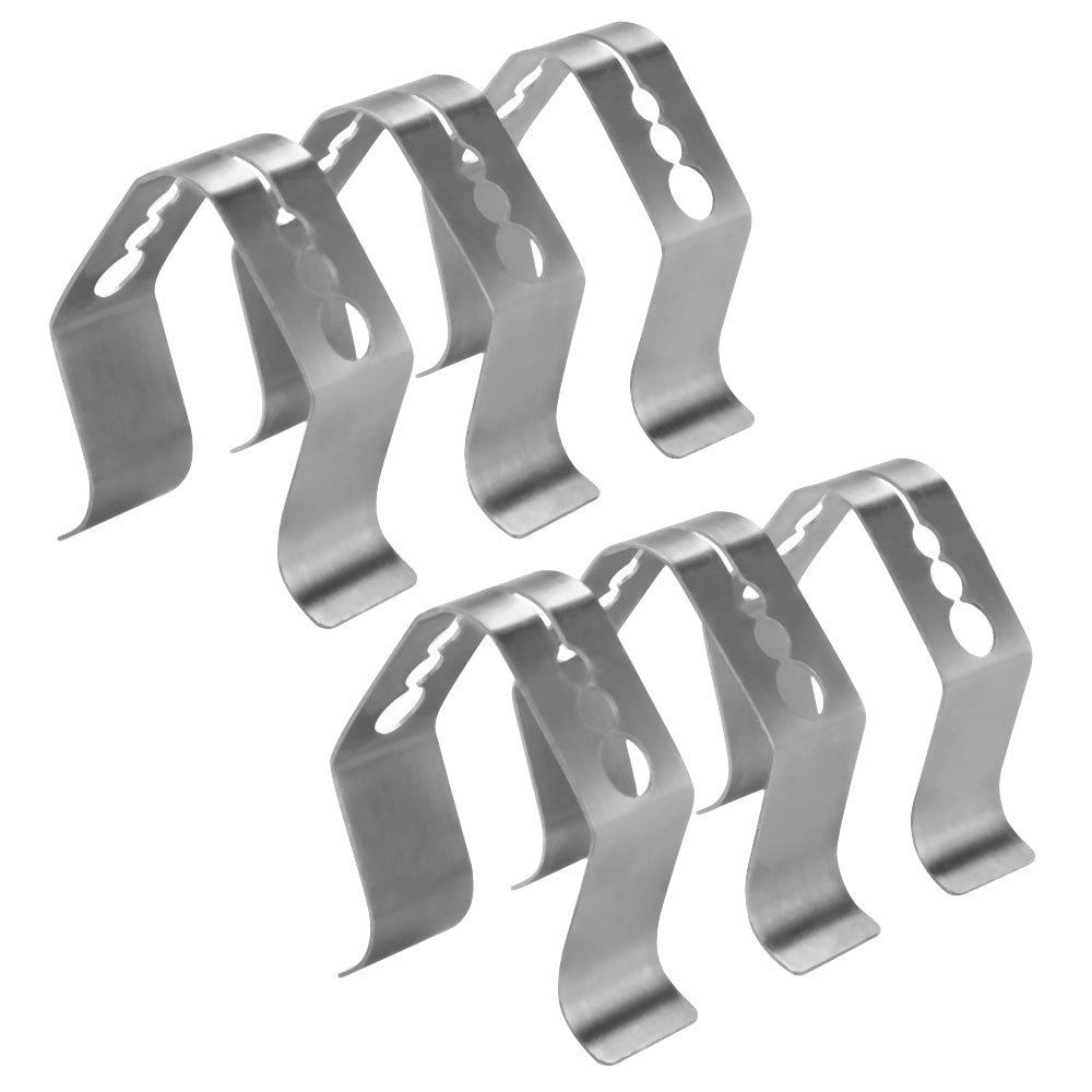 6Pcs BBQ Meat Grill Thermometer Probe Clip Holder
