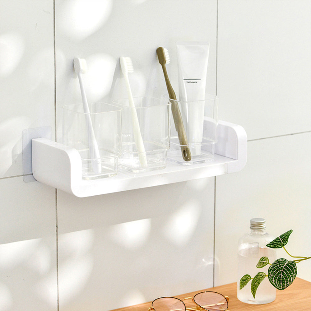 Wall Mount Bathroom Storage Shower Shelf Storage Holder