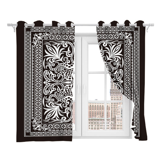 Pair of Printed Full Blackout Curtains Style 4 Medium