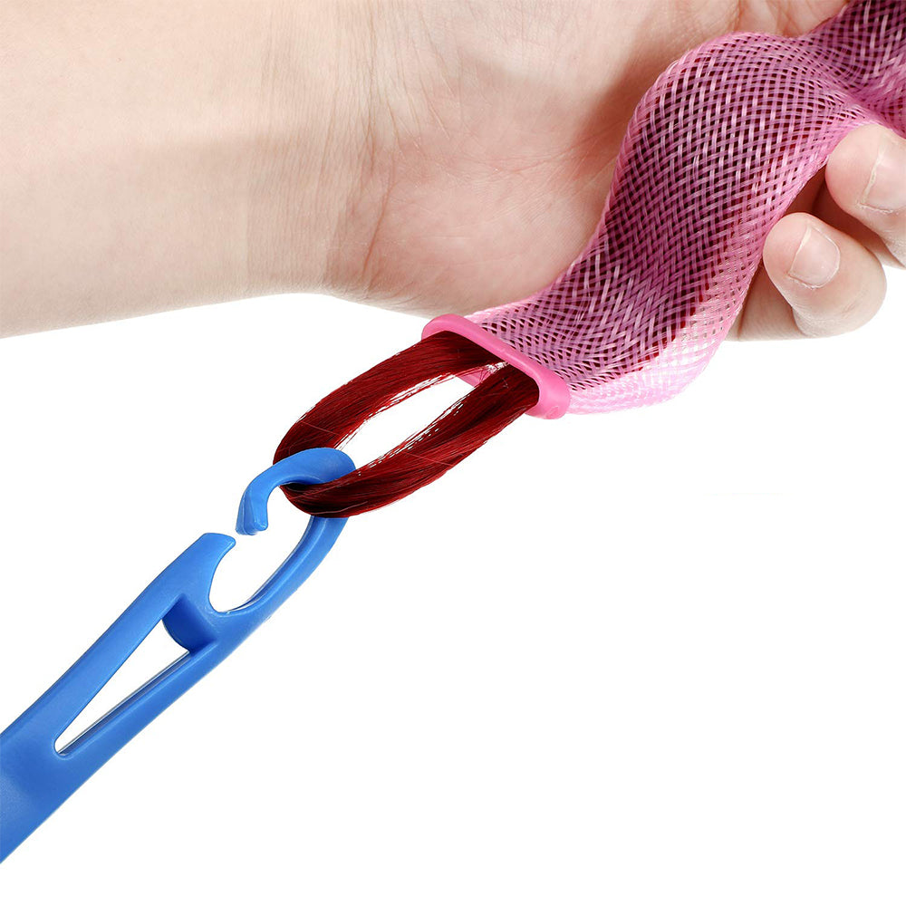 24pcs 30cm Heatless Wave Hair Curlers with DIY Styling Hooks