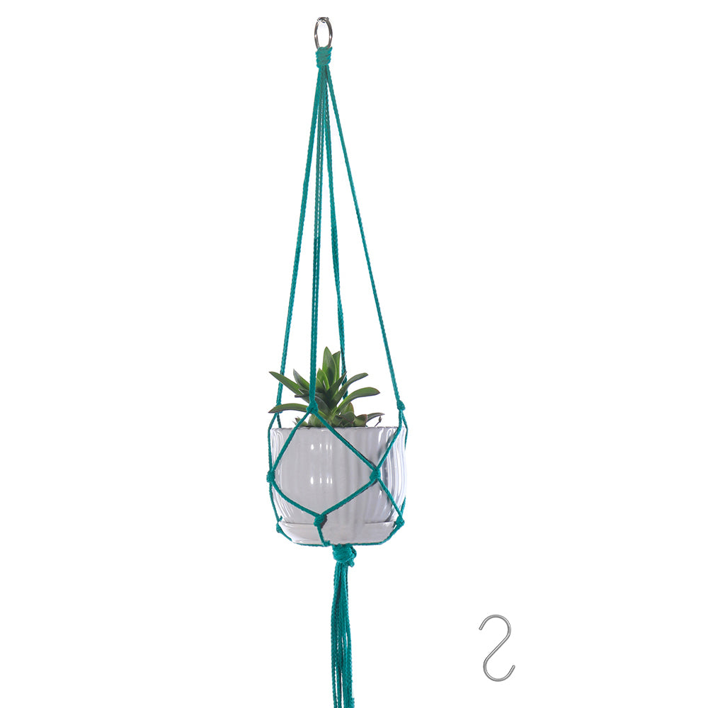 Set of 8pcs Macrame Plant Hangers with Hooks