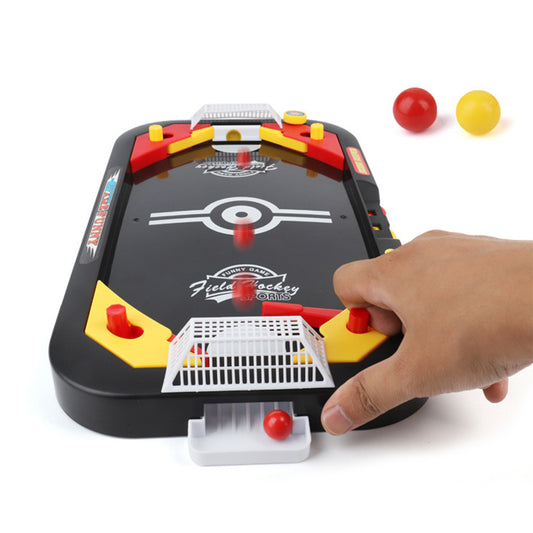 2 in 1 Tabletop Soccer and Hockey Game Set