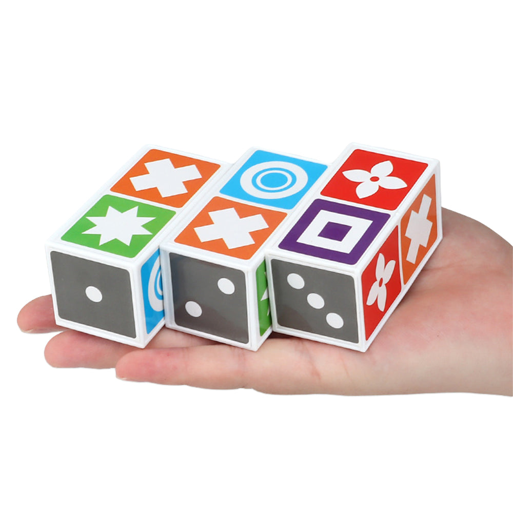 Kids 3D Graphics Matching Building Blocks Toy Set