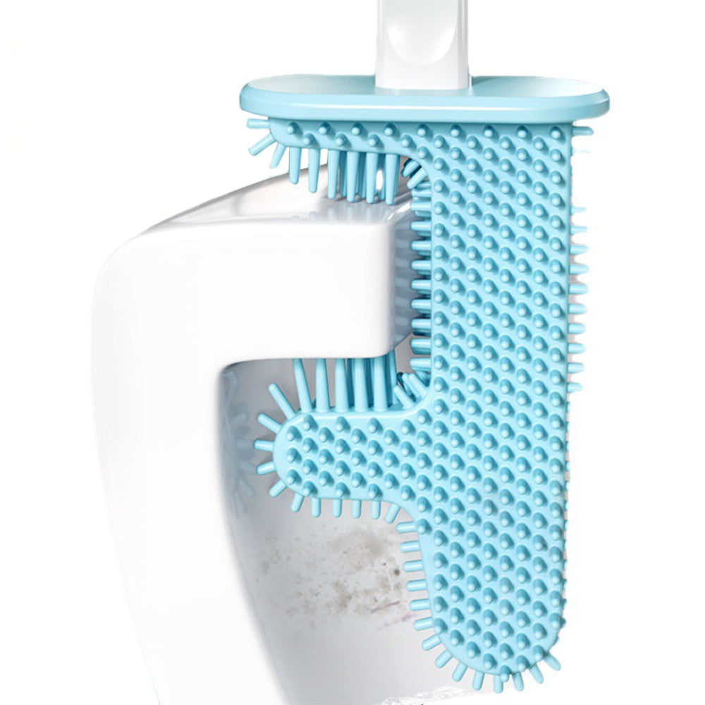 Wall Mounted Cactus Shaped Toilet Brush White