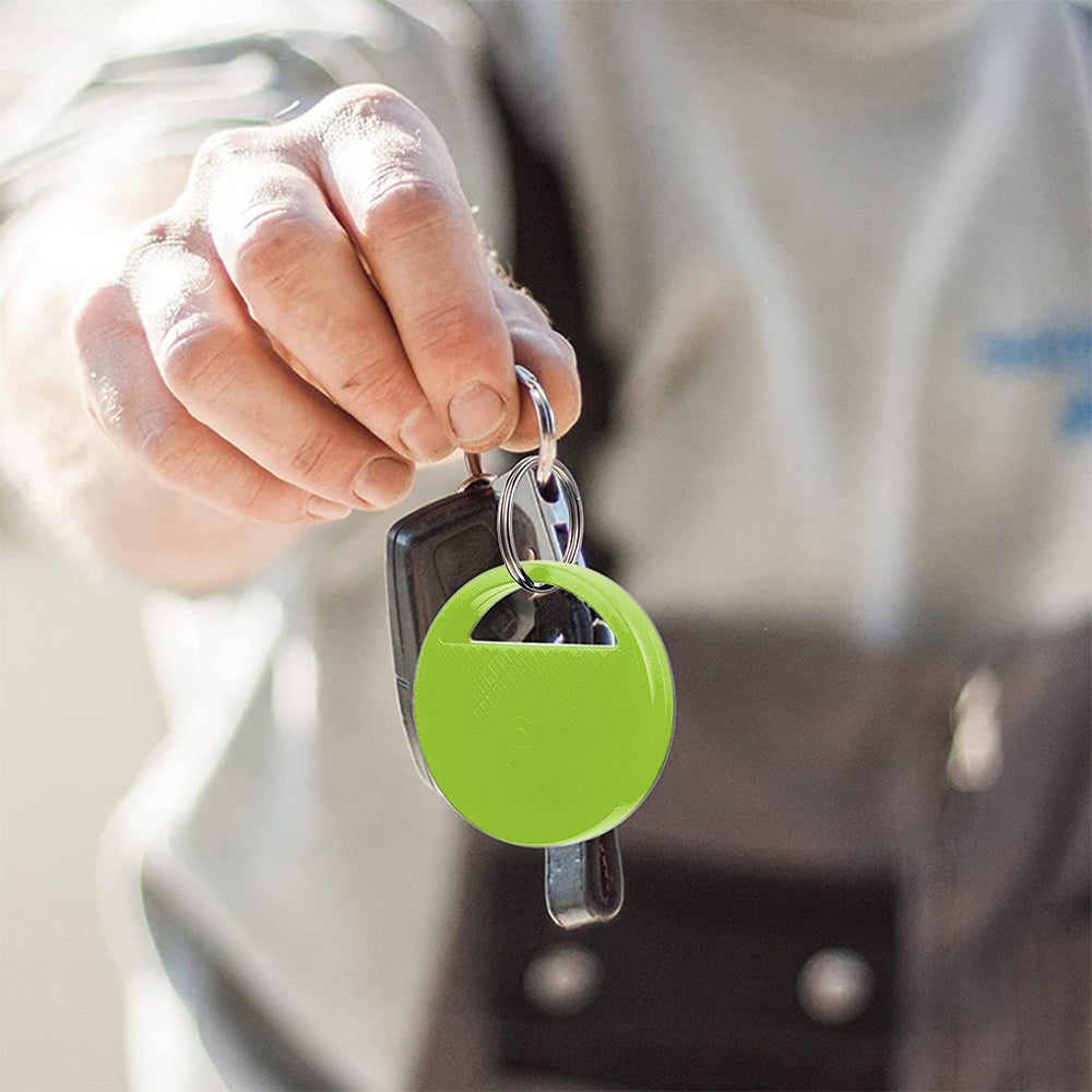 2Pcs Bluetooth Key Finder GPS Tracker Blue Green