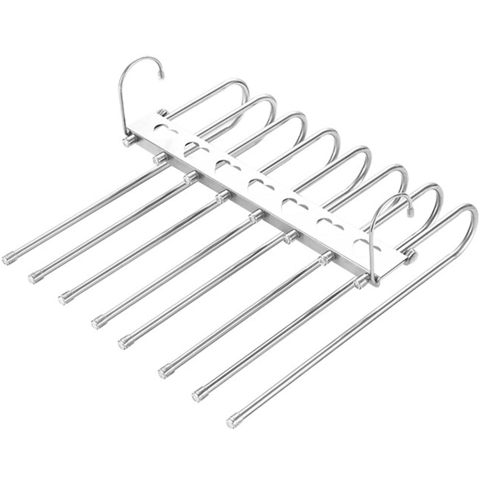 8 Rods Magic Pants Hangers Scarf Hangers