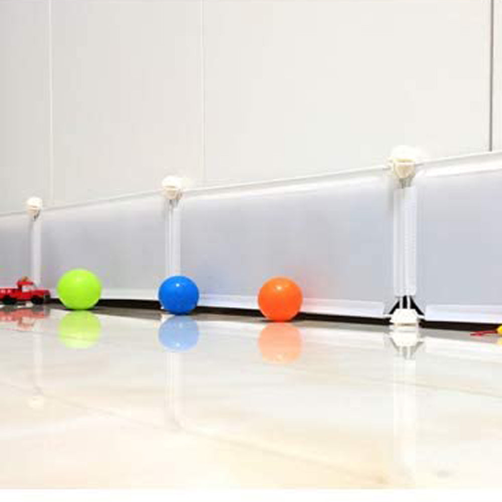 2Pcs Under Bed Blocker Toy Blocker Gap Bumper for Under Couch