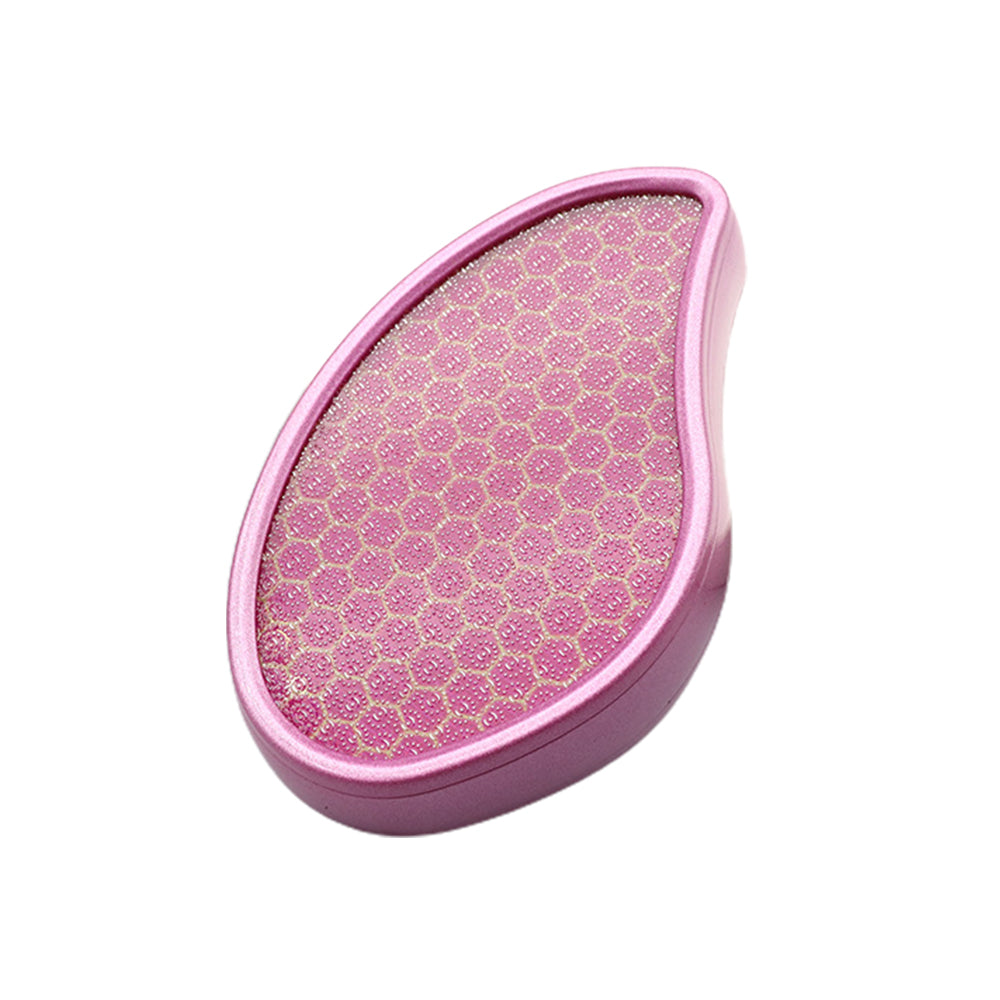 2 X Nano Glass Foot File Foot Callus Remover Dead Skin Removal Tool Pink Black