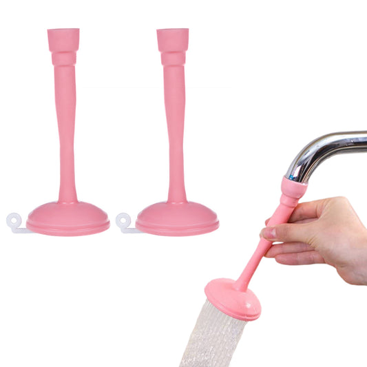 2Pcs 15cm Kitchen Swivel Water Saver Faucet Tap