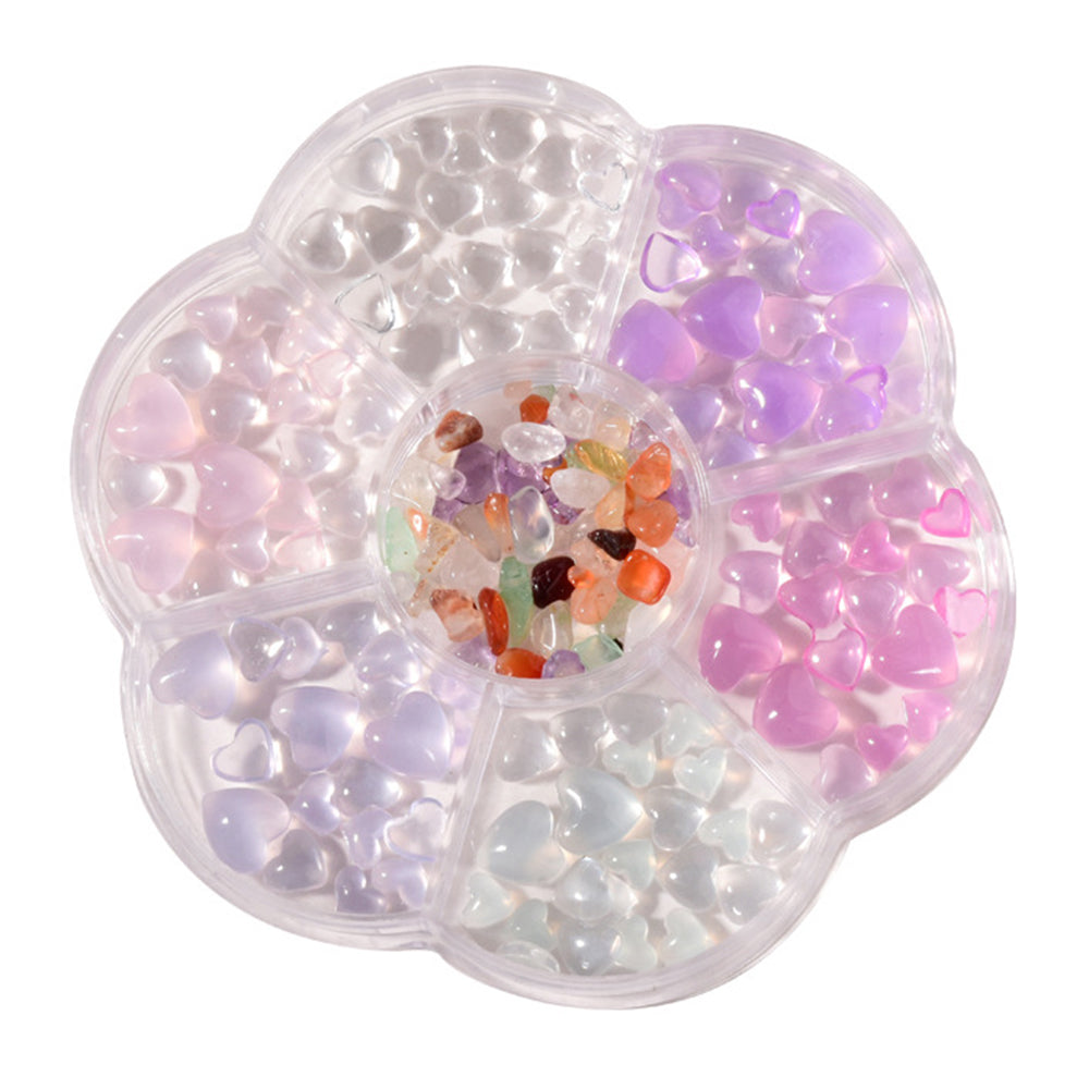 4 X Nail Art Palettes UV Sensitive Light Colour Change Nail Decals Blue