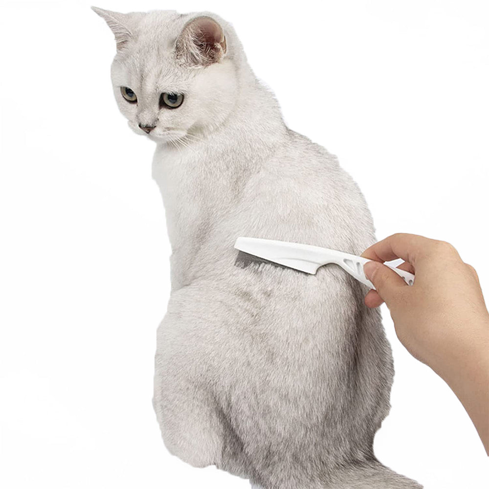 3 X Dog Flea Comb Pet Grooming Combs Shedding Hair Remove Brush