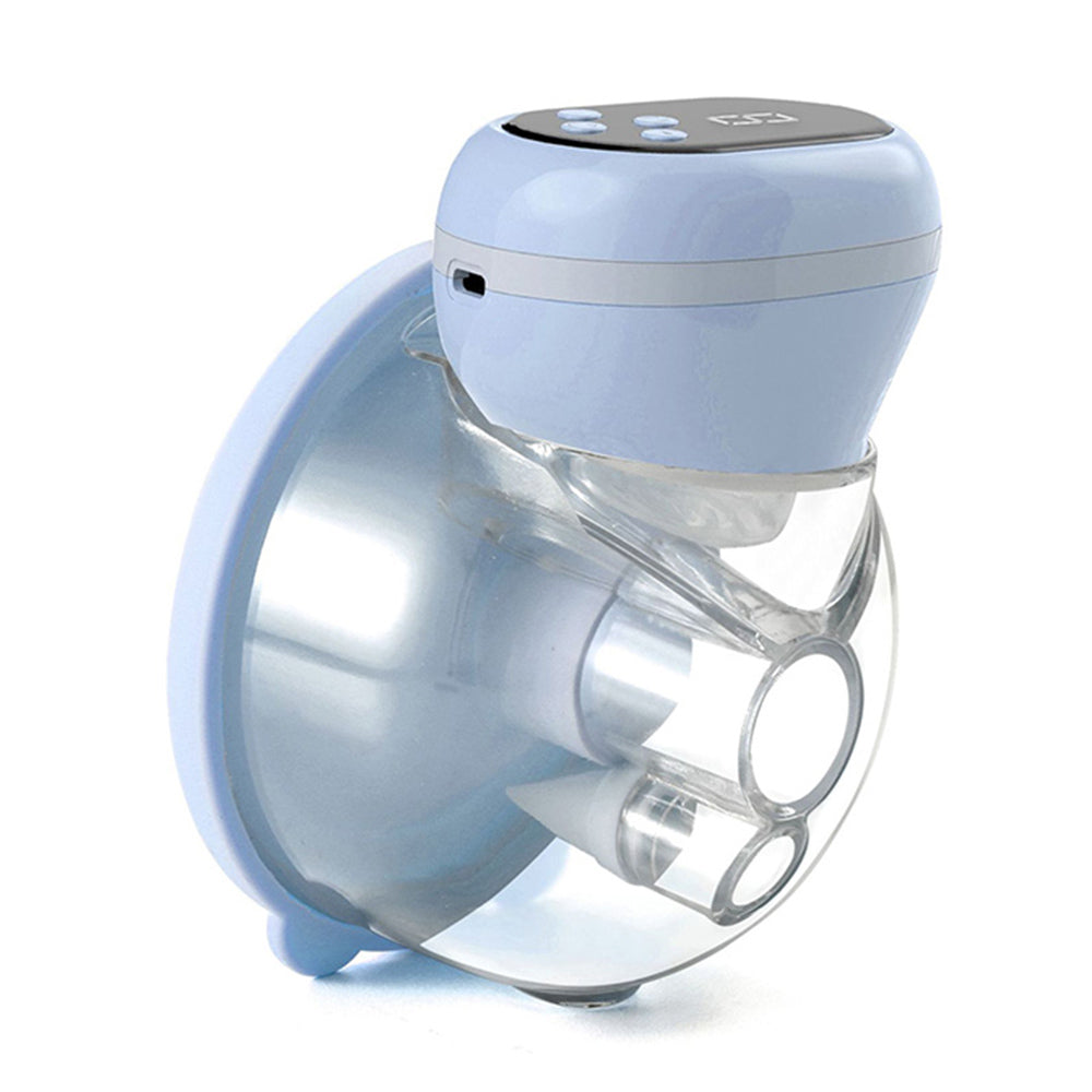 Portable USB Rechargeable Electric Breast Pump Blue