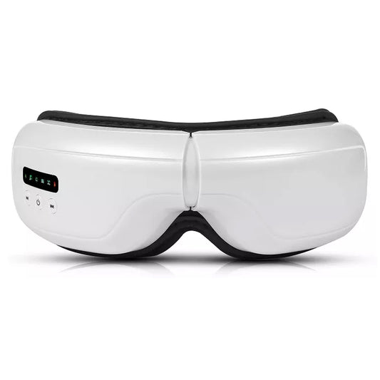 Electric Vibrate Heat Eye Massager Rechargeable Wireless Bluetooth Music Speaker