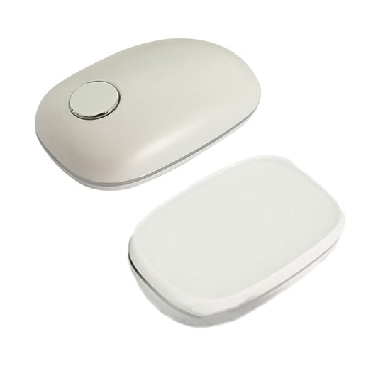 Manual Femto Glass Hair Eraser Painless Hair Remover White