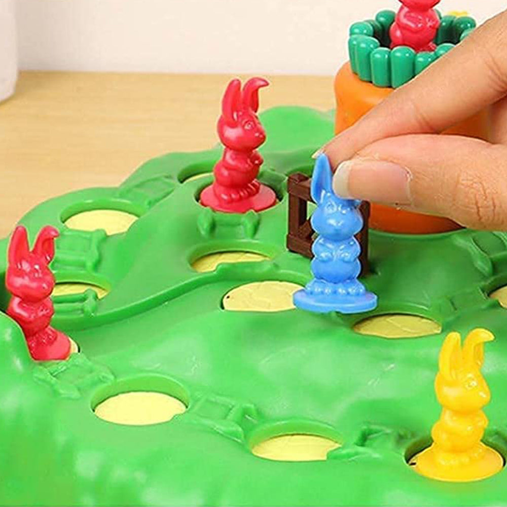 Kids Toy Rabbit Trap Game Toy Cross Country Race Board Game Toys for 5 years old