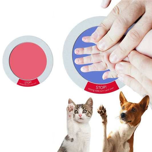 2X Newborn Baby Handprint Footprint Keepsake Kit Blue Pink