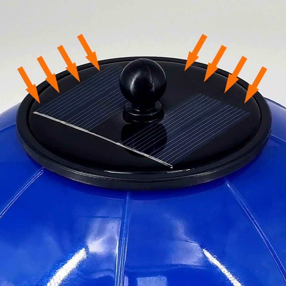 2Pcs Umbrella Shaped Solar Light Patio Walkway Lamp