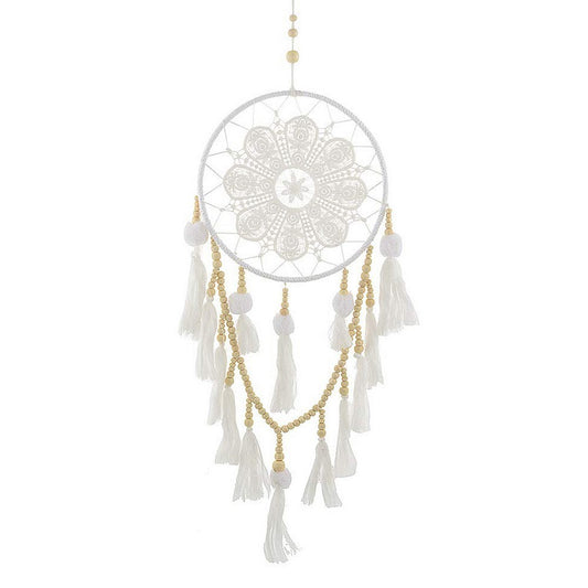 1X Hand Woven Macrame Dream Catcher with Tassels