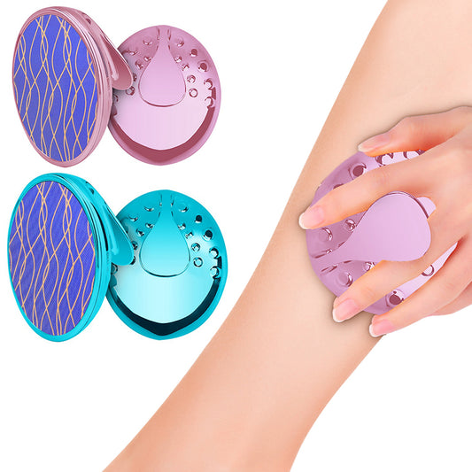 2X Painless Physical Hair Removal Tool Blue Rose Red