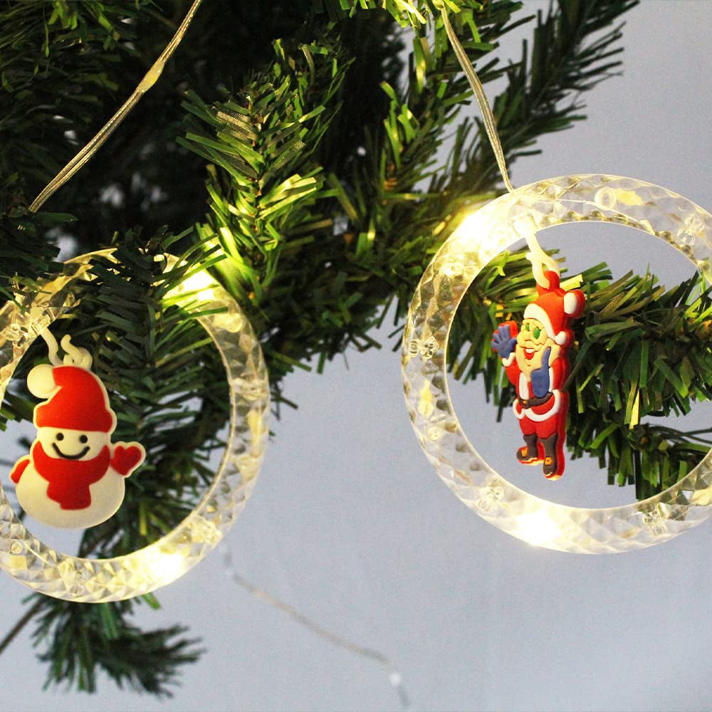 Christmas USB Powered Curtain String Lights with Remote Control