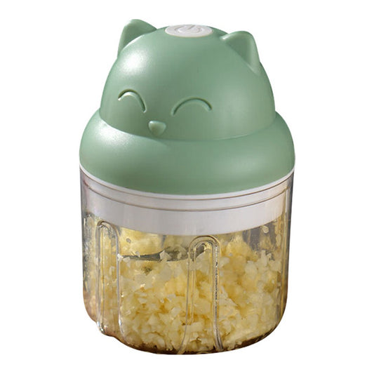 Cordless Electric Mini Garlic Chopper Green