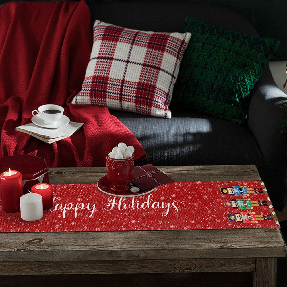 Christmas Nutcracker Soldier Table Runner Style 1