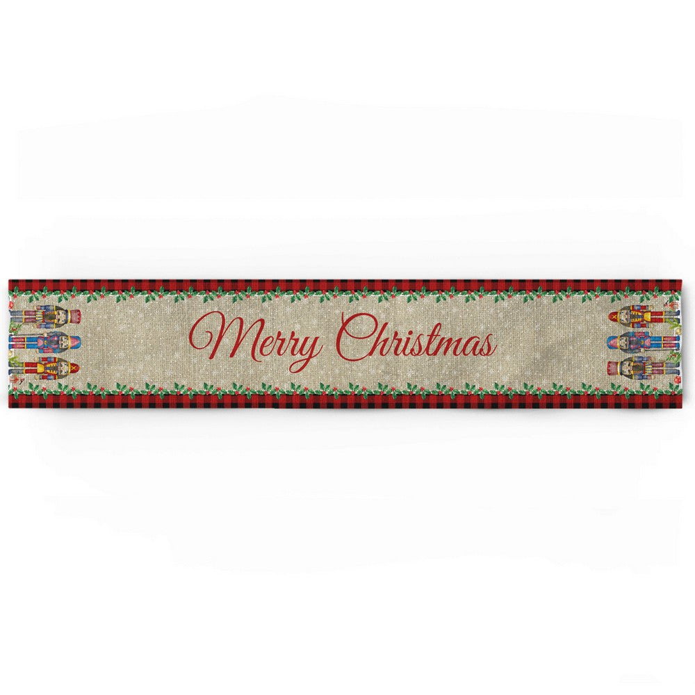 Christmas Nutcracker Soldier Table Runner Style 2
