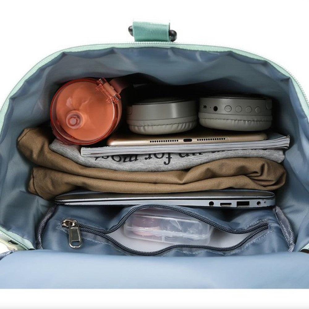 Water Resistant Travel Duffel Bag Gym Bag Green